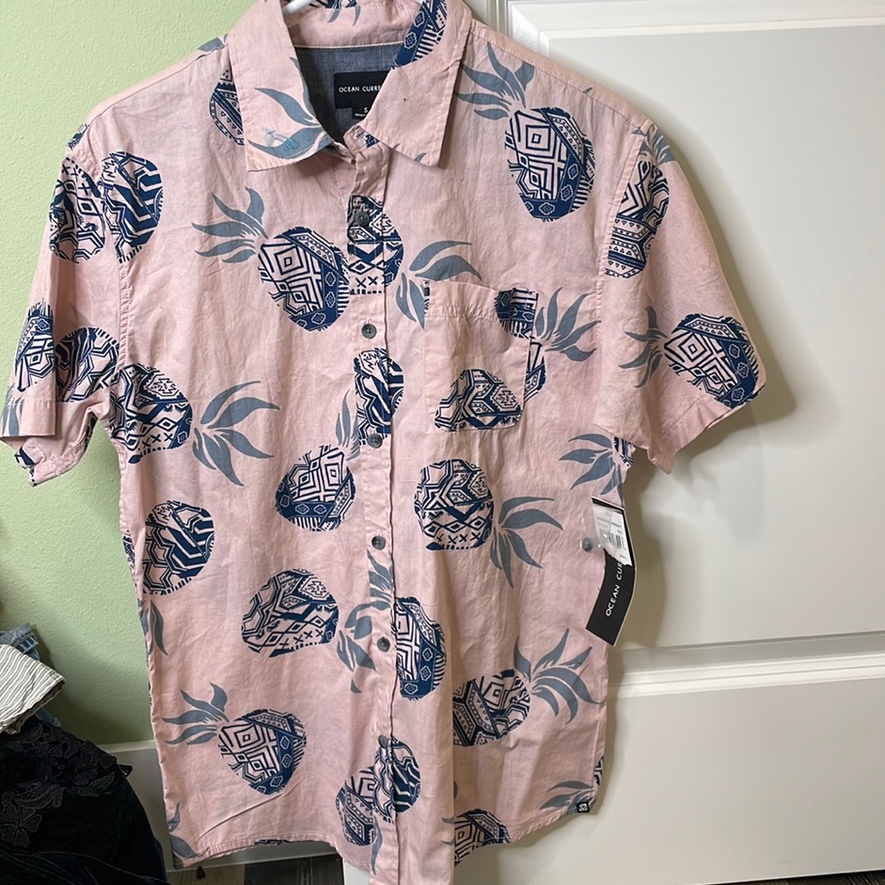 Pineapple button up ✨